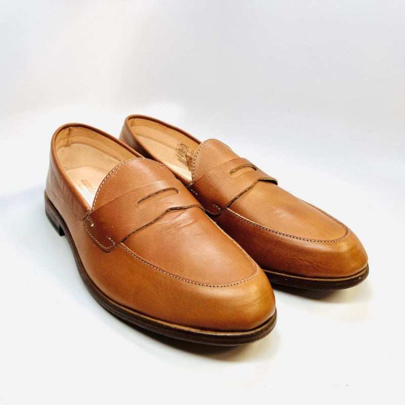 Astorflex Fineflex loafer in Tan Leather Front angle View