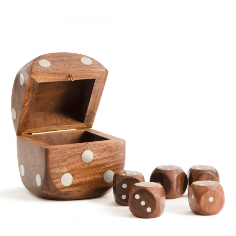 Dice Box with 5 Die