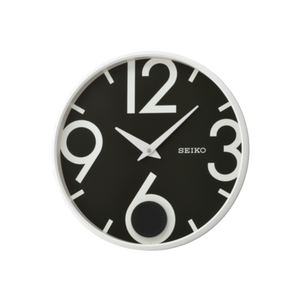 GIANT NUMBERS WALL CLOCK WITH BLACK FACE