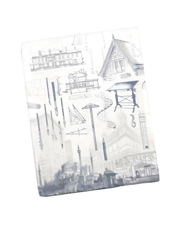 Architecture Hardcover Notebook - Lined/Grid