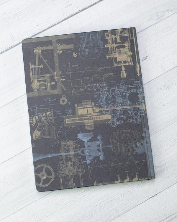 Mechanical Engineering Hardcover Notebook - Dot Grid