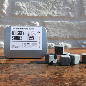 Izola Whiskey Stones and Packaging