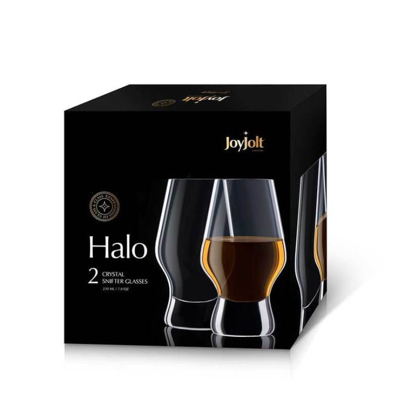 Halo 7.8oz Whiskey/Snifter Glasses - Set of 2