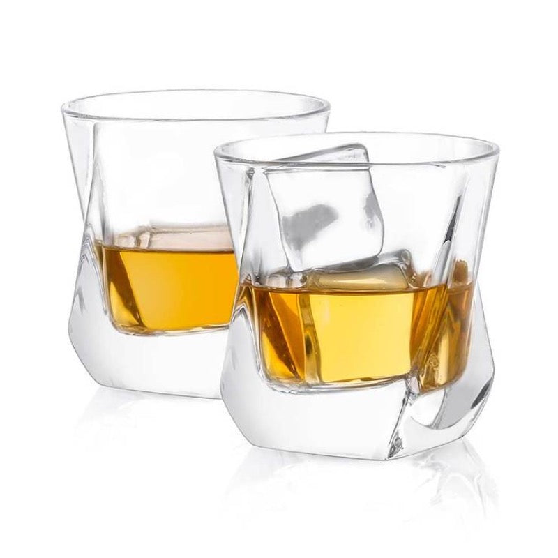Aurora Crystal Whiskey Glasses set/2