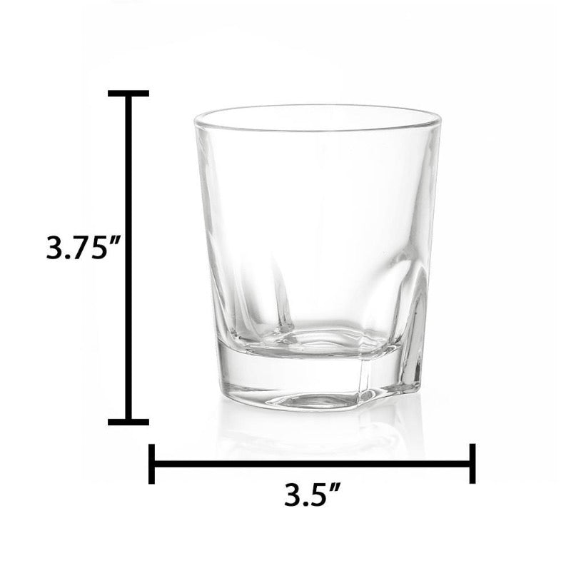 Carina 8.4oz Whiskey / Old Fashioned Glasses - Set of 2