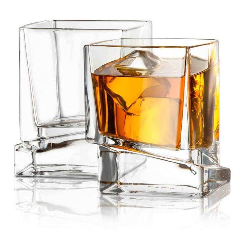 Carre 10oz Whiskey / Old Fashioned Glasses - Set of 2