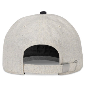Vintage KC Packer Baseball Cap in White and Navy Rear View