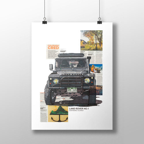 Land Rover No.1 11x14 Unframed Print