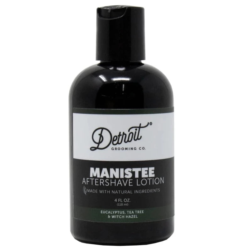 Detroit Grooming Manistee Aftershave Lotion in 4oz Bottle