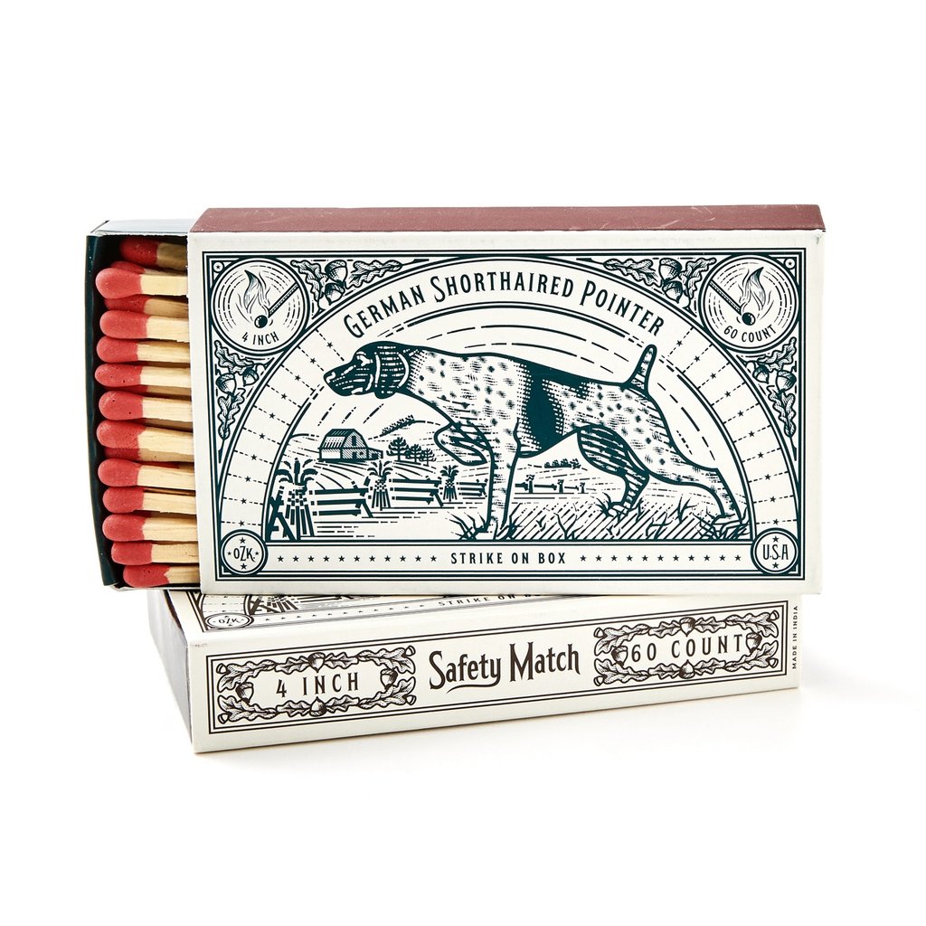 Hounds 4"  Safety Matches