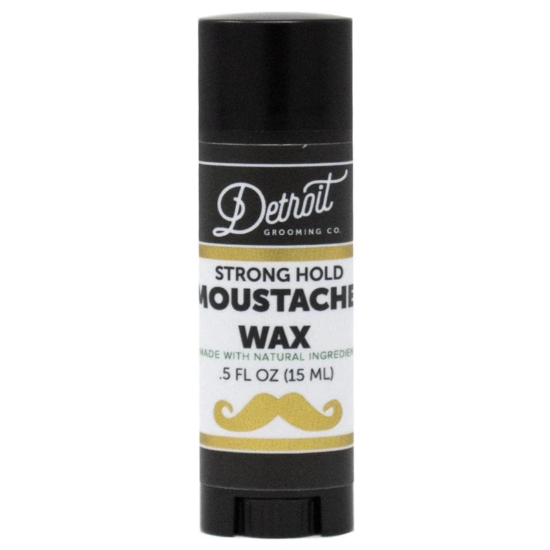 Detroit Grooming Co Mustache wax in .15oz tube