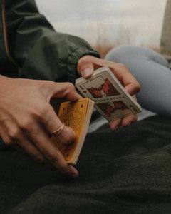 National Park Playing Cards being shuffled