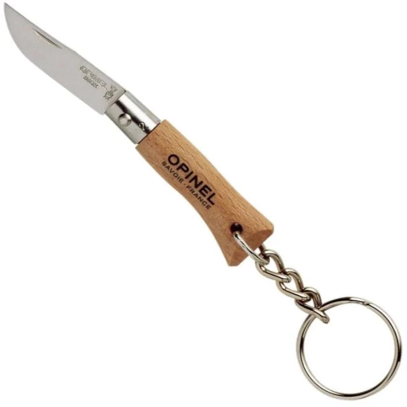 Opinel No.2 keyring Pocket knife in Natural
