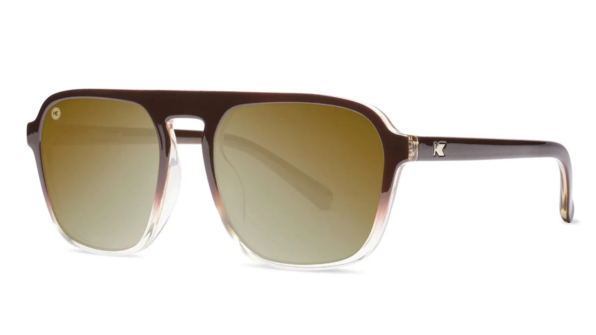 Knockaround Pacific Palisades Brooked Sunglasses Angled front view