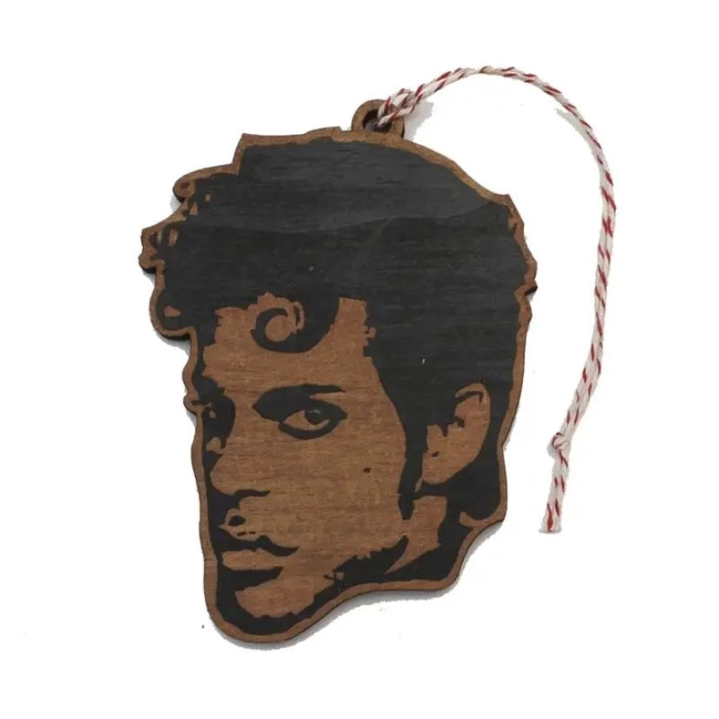 Letter Craft Prince laser Engraved wood ornament