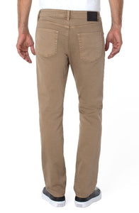 Liverpool regent Relaxed Straight Twill jeans in Rye rear View
