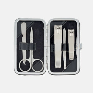 ROCKWELL Manicure set, open with tools exposed