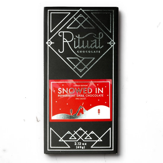 Snowed In Peppermint Dark Chocolate Bar