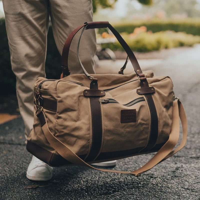 Senior Travel Bag - Tan