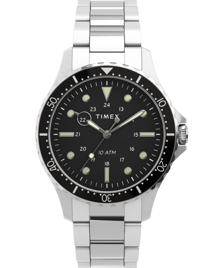 Navi XL 41mm Stainless Steel Bracelet Watch