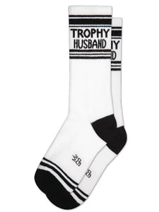 Gumball Poodle Trophy Husband Ribbed Gym Sock