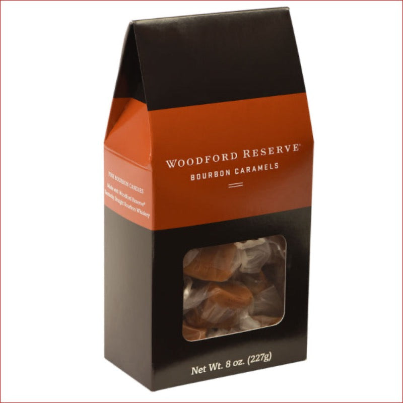 Woodford Reserve Bourbon Caramels in a box