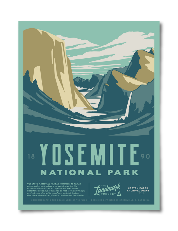 Yosemite National Park- 12x16 Poster