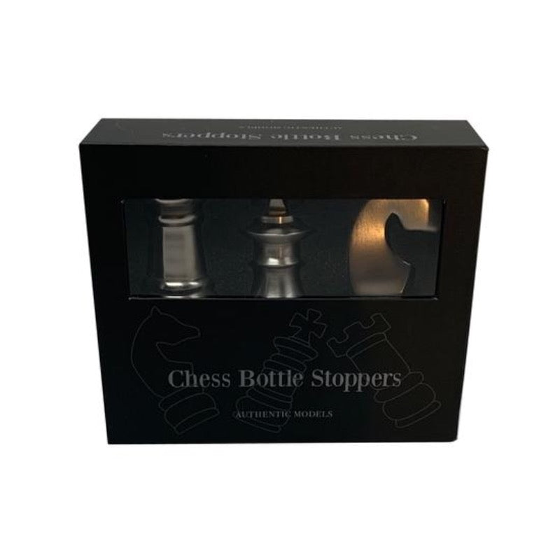 Chess Bottle Stopper Set