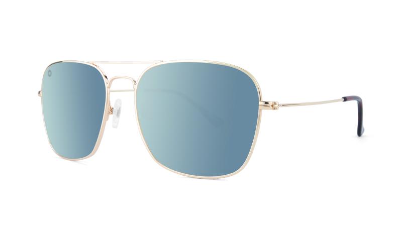 Knockaround Mount Evans- Gold / Sky Blue-Polarized