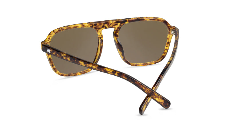 Knockaround Pacific Palisades-Matte Tortoise Shell/Amber - Polarized