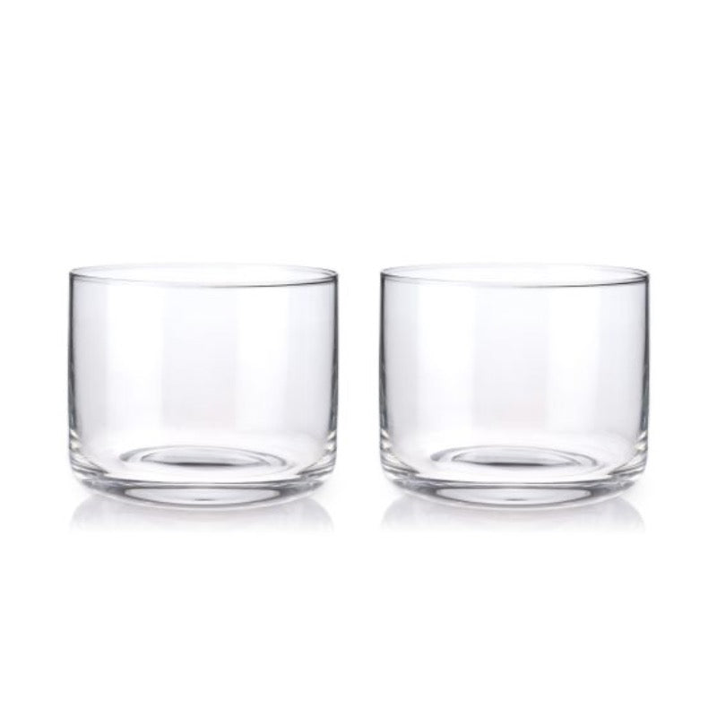 Viski Crystal Negroni Glasses set of 2 empty glasses 