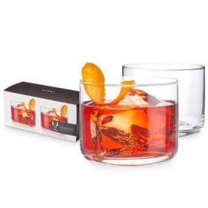 Viski Crystal Negroni Glasses set of 2