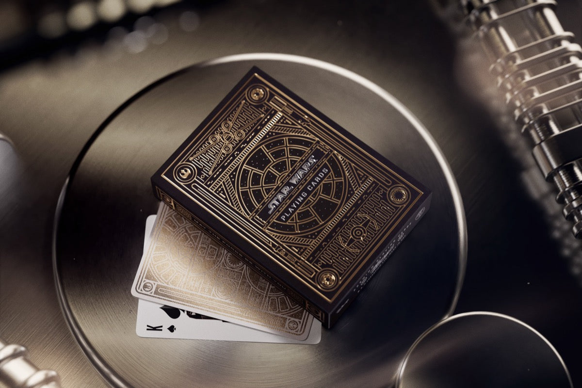 Star Wars Gold Playing cards in box