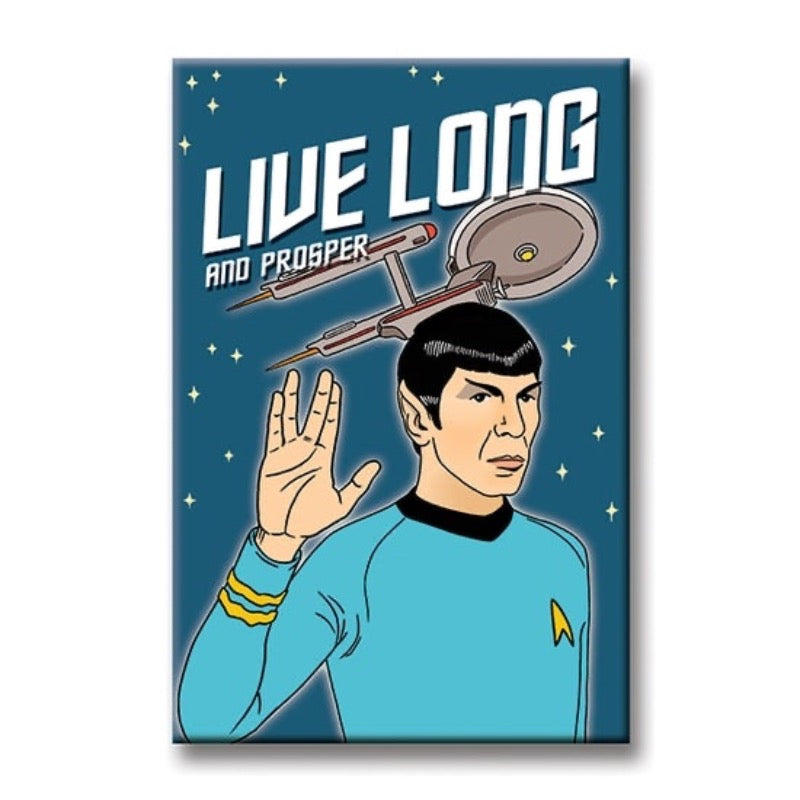 Live Long and Prosper- Magnet
