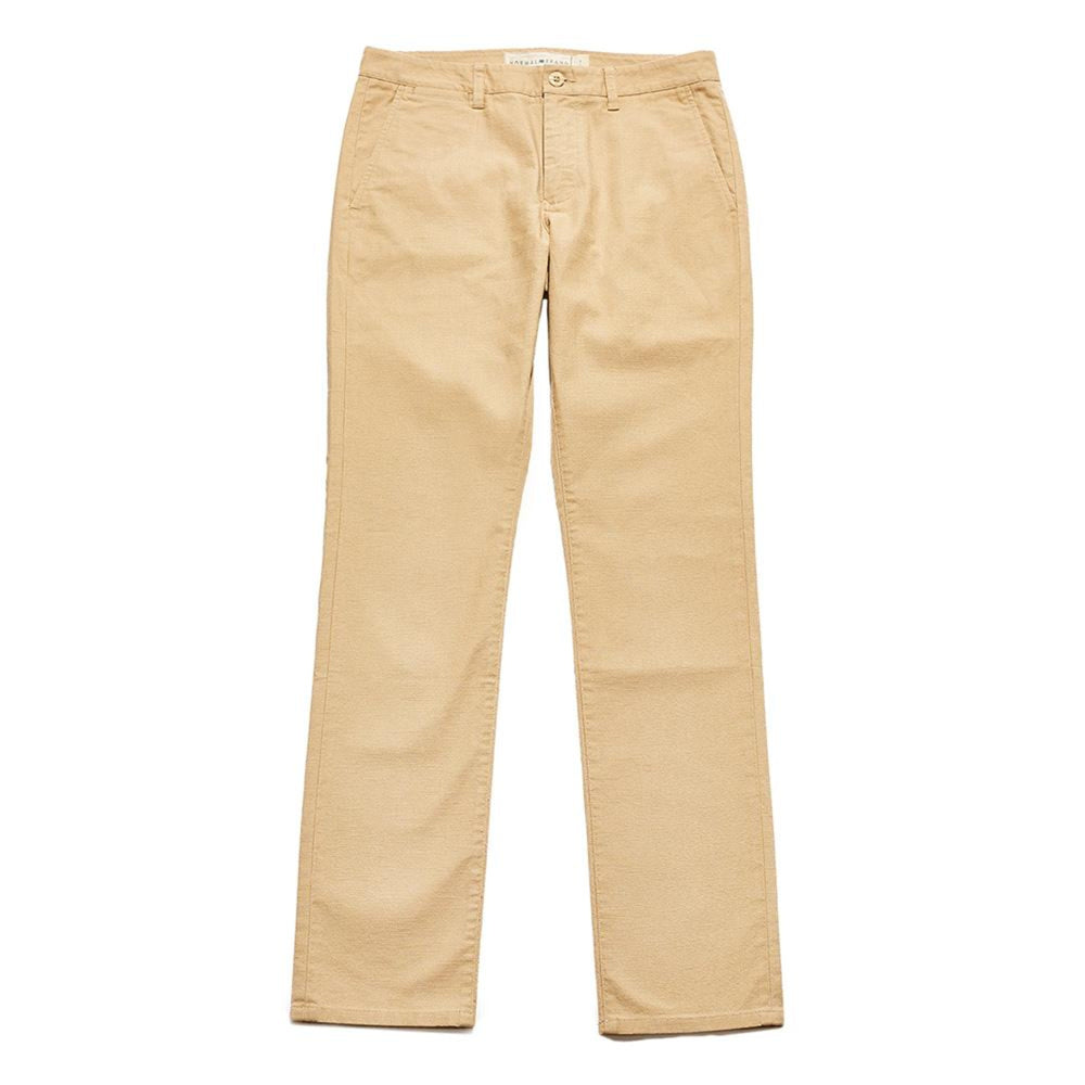 Normal Stretch Canvas Pant-Khaki - The Normal Brand - The Simple Man