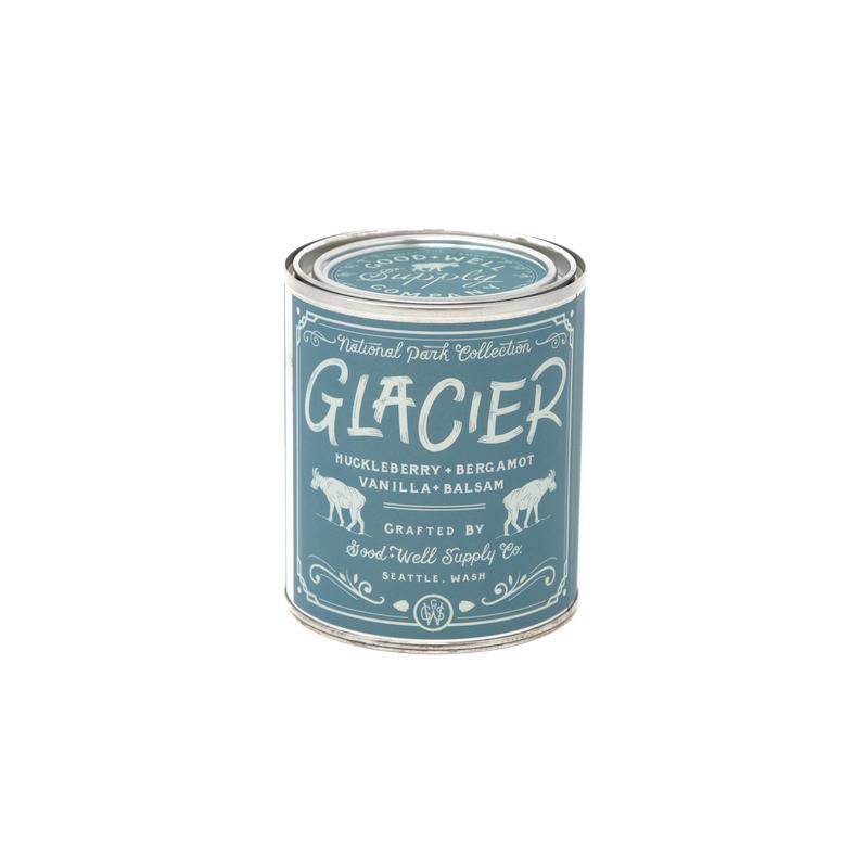 Glacier Candle in a 1/2 Pint Can