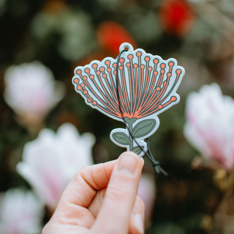 Good & Well supply Co Hawaii Volcanoes Car Air Freshener