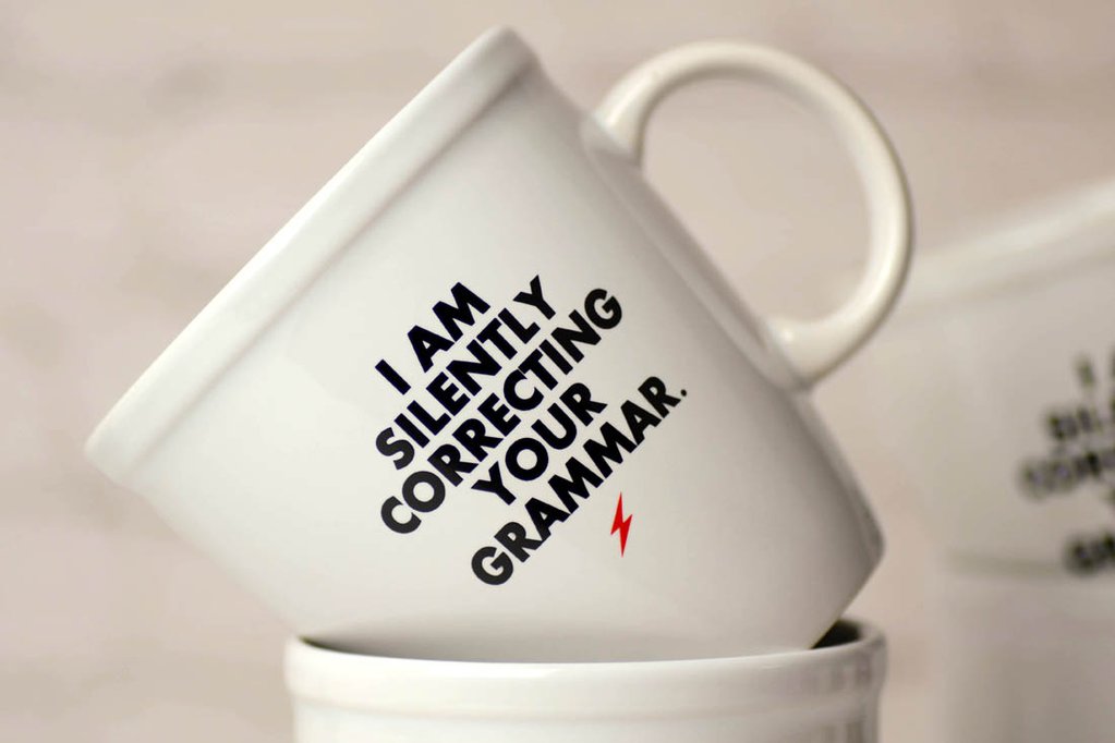 I'm Silently Correcting- Ceramic Mug