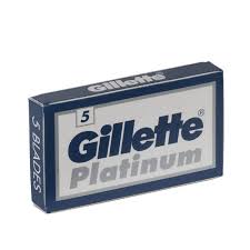 Gillette Platinum Double Edge Blade 5 Ct.