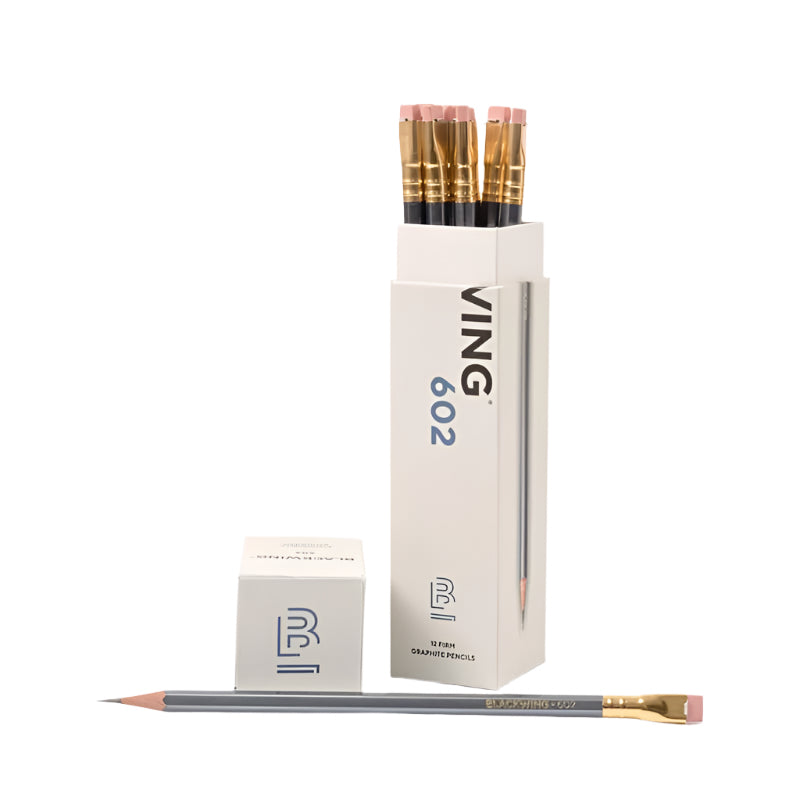 Blackwing 602 pencils in open box