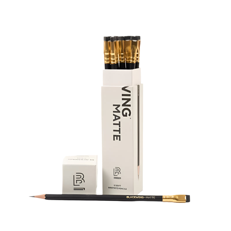 Blackwing Matte pencils in open box