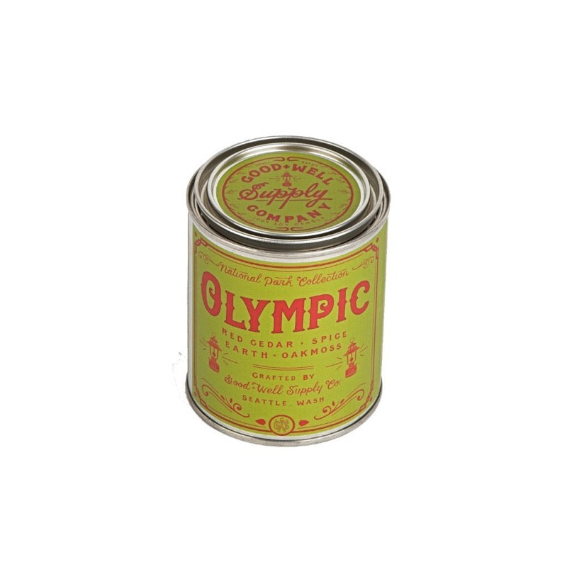 Olympic  Candle in a 1/2 Pint Can