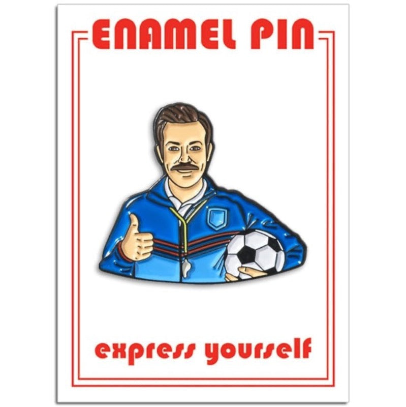 Ted Coach Enamel Pin