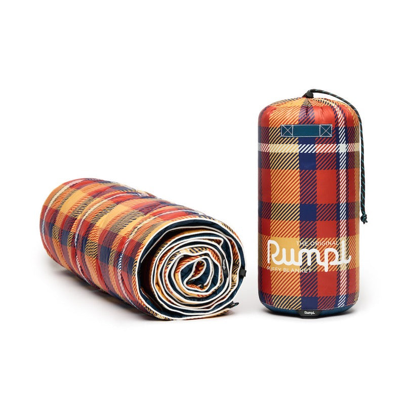Original Puffy Blanket -Autumn Plaid