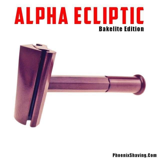 Alpha Ecliptic Slant Razor- Bakelite