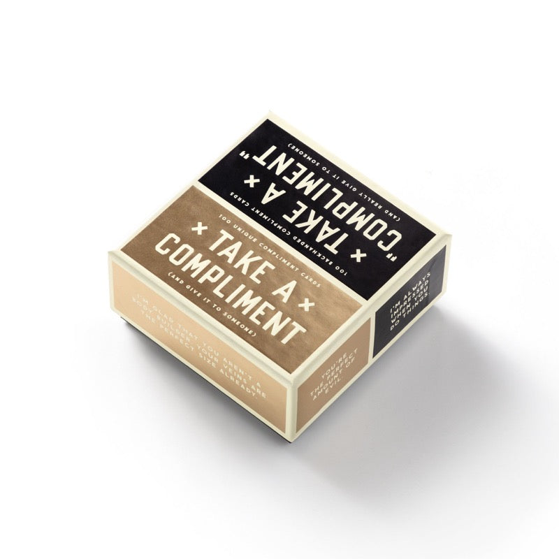 Take a compliment card game