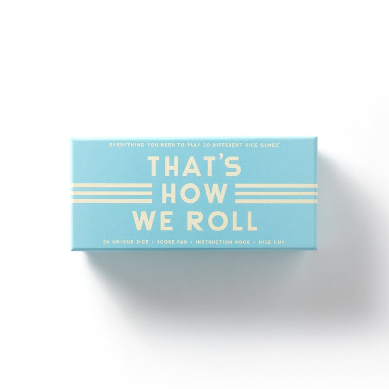 That's How We Roll - Dice Game Set