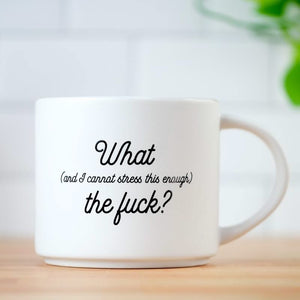 I cannot Stress this Enough- Ceramic Mug